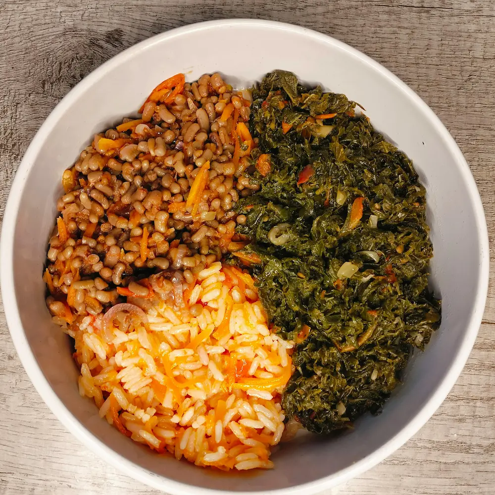 Rice, Beans & Vegetables
